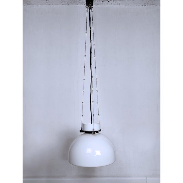 Mid-Century Modern Pendant Lamp by Herbert Proft for Glashütte Limburg, 1960s For Sale - Image 11 of 11