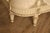 Antique French Louis XVI Style Painted & Upholstered Full Size Bed Frame For Sale - Image 16 of 18