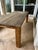 Restoration Hardware Reclaimed Oak Parsons Rectangular Dining Table in Russian Weathered Oak 84” For Sale - Image 4 of 5