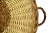 1970s Round Rattan 20" Basket Tray For Sale - Image 4 of 5