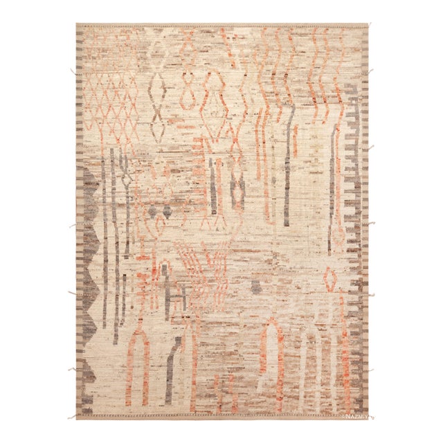 Nazmiyal Collection Modern Tribal Rug For Sale