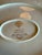 Early 20th Century Tray Creamer and Sugar Ancienne Manufacture Royale De Limoges “Jardin Du Roi” Platter With Sugar & Creamer — 3 Pieces For Sale In New York - Image 6 of 7