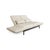 Plura Leather Two-Seater Beige Manual Function Sofa from Rolf Benz For Sale - Image 5 of 16