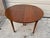 Clore Furniture Early American Farmhouse Style Solid Walnut Round Dining With 3 Leaves For Sale - Image 4 of 10