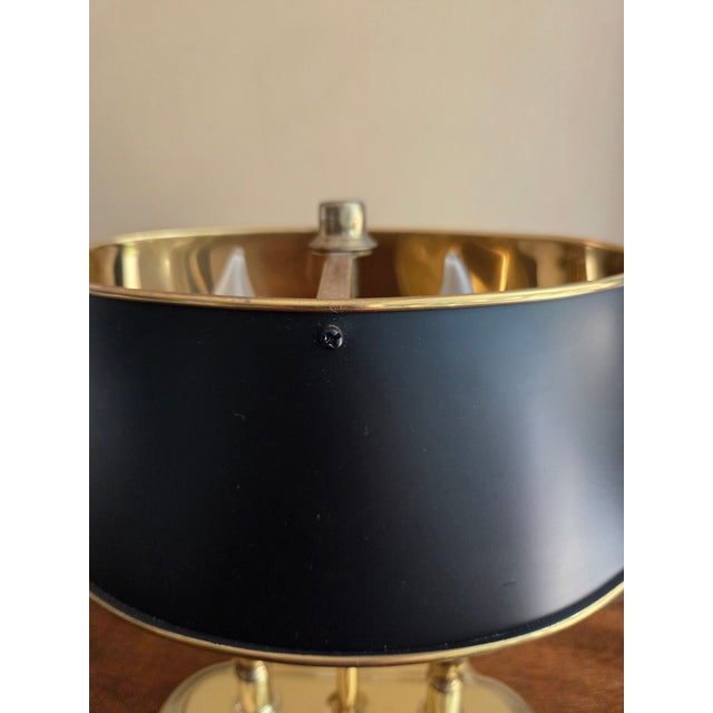 Late 20th Century Petite Brass Bouillotte Candle Lamp For Sale - Image 11 of 11