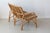 1970s Danish Rattan Lounge Set with Sofa, Armchairs and Coffee Table, 1970s, Set of 4 For Sale - Image 5 of 11