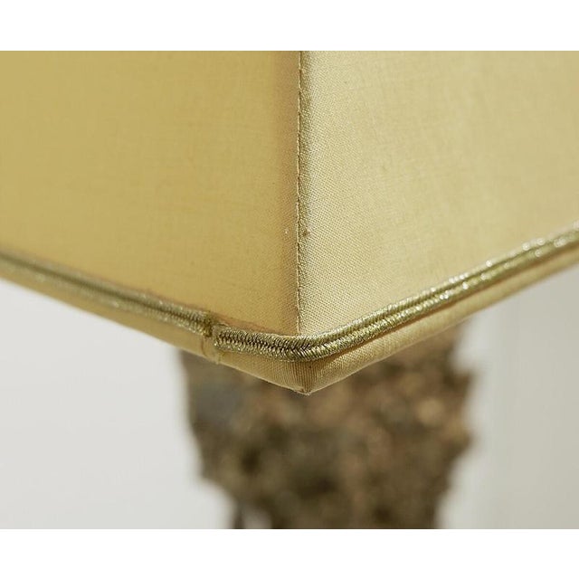 Mid-Century Pyrite Stone Table Lamp For Sale - Image 11 of 15
