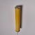 1940s Finnish Yellow Cylindrical Glass & Metal Plug-in Wall Lamp For Sale - Image 15 of 18
