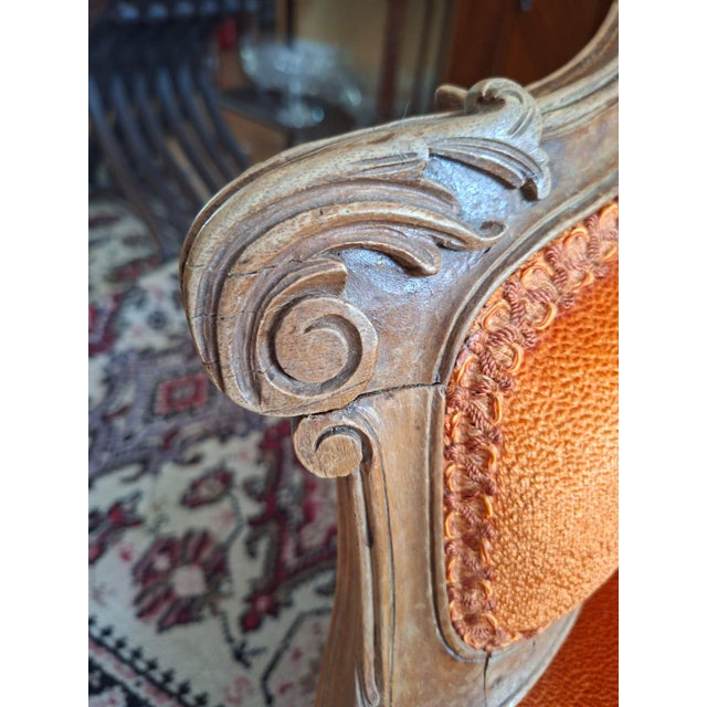 Vintage Baroque-Style Armchairs, 1940, Set of 4 For Sale - Image 14 of 15