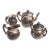 Antique Victorian Silverplate Tea Set - 4 Pieces For Sale