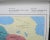 Illustration Vintage Mid 20th Century Rand McNally School Roll Down Map Near East Greece 1400 Bc For Sale - Image 3 of 13