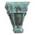 19th Century American Verdigris Copper Scupper as a One-Light Wall ...
