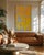 2020s Original Abstract Oil Painting Diptych in Golden Yellow – Two-Panel Stretched Canvas by Tatiana Duperault For Sale - Image 5 of 5
