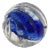 2000 Blue Art Glass Paper Weight For Sale