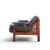 Italma Jean Gillon for Italma "Amazonas" Mid Century Brazilian Rosewood Sofa For Sale - Image 4 of 9