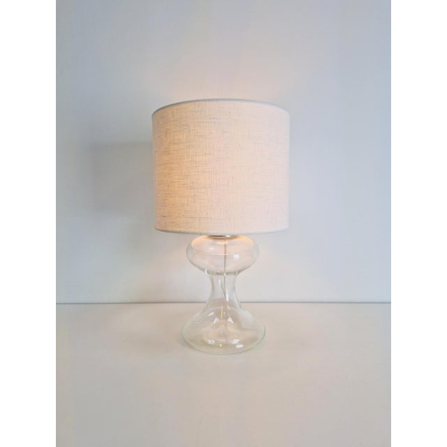 1960s Vintage ML 1 Table Lamp in Glass by Ingo Maurer for M, 1960s For Sale - Image 5 of 11