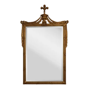 Friedman Brothers Model 6592 Plume Top Gold Mirror