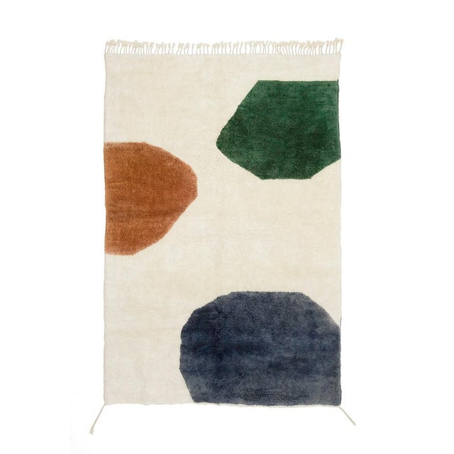 Hand-Knotted Wool Rug by Azele Studio For Sale - Image 10 of 10