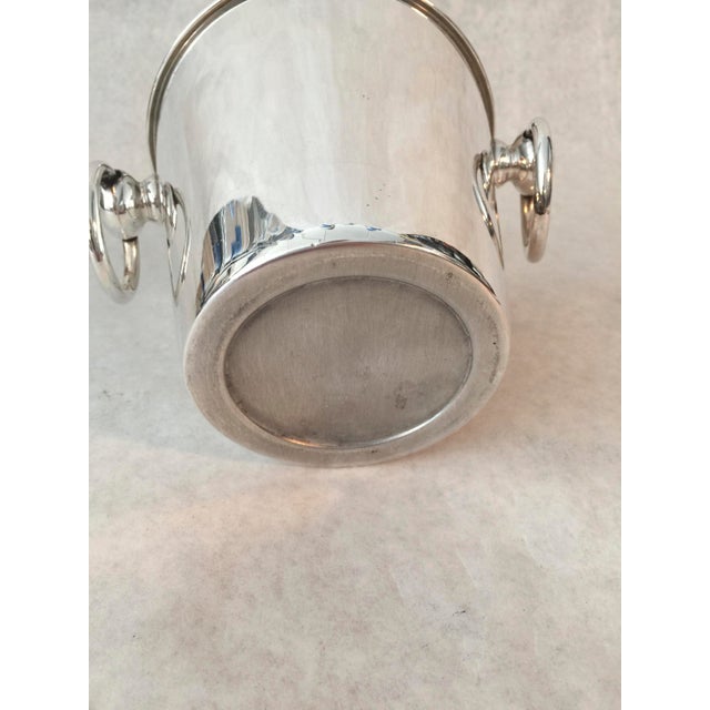1980s Vintage Silver Pottery Barn Small Ice Bucket Chairish