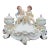 Sitzendorf Porcelain Cherub Putti Figural Inkwell Centerpiece Figurine & Inserts For Sale