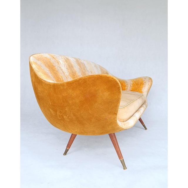 Vintage Egg Chairs and Sofa by Paged, 1970s, Set of 3 For Sale - Image 4 of 17
