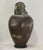 A Pair of Exquisite Vintage Hand-Forged Tin Canopy Jars Duamutf (Jackal) and Kebekhsenuf (Falcon) For Sale - Image 14 of 15
