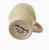 2000 - 2009 Russel Wright Oneida 4-1/2" Tall Mug in Linen White - New - Unused - Euc For Sale - Image 5 of 5