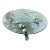 Vintage Space Age Design Chrome and Glass Atomic Coffee Table For Sale
