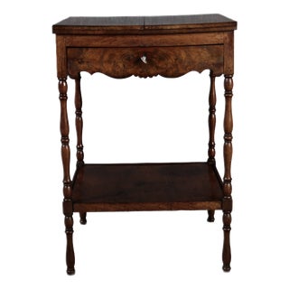 Antique Victorian Side Table in Mahogany, 1850 For Sale