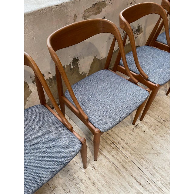 Samcom Dining Chairs by Johannes Andersen for Udulm, 1960s, Set of 6 For Sale - Image 16 of 18