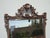 Pair of Vintge French Louis XVI Style Ornate Wall Mantle Mirrors For Sale - Image 9 of 15