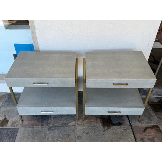 Interlude Home Morand Nightstands, Pair For Sale In San Francisco - Image 6 of 14