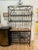 Wine 1970sv Large Kitchen Wrought Iron Wine Storage Rack 92" For Sale - Image 8 of 9