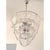 Early 21st Century Modern Clear Petals Murano Style Glass Chandelier by Simoeng For Sale - Image 5 of 8