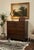This is a beautiful 19th century William IV flame mahogany Scotch or Scottish chest. It is most likely from Northern...