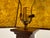 Brown Late 20th Century Arts & Crafts Tapered Wood Column Table Lamp For Sale - Image 8 of 12