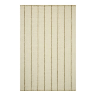 Amber Lewis x Loloi Harlan Ivory / Sage 4'-0" x 6'-0" Accent Rug For Sale