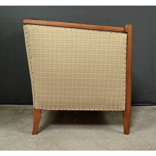 Art Deco Beech Armchair, 1930s For Sale - Image 9 of 15