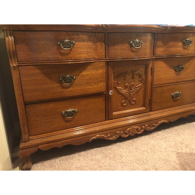 Lexington Victorian Sampler Collection Dresser With Mirror Chairish