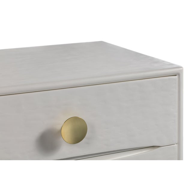 2020s Divine White Nightstand For Sale - Image 5 of 9