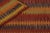 Textile 1950s Vintage Persian Kilim Rug in Colorful Stripes by Rug & Kilim For Sale - Image 7 of 7
