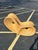 Tan Vintage Sculptural Rattan Ribbon Lounge Chair - Organic Modern For Sale - Image 8 of 9