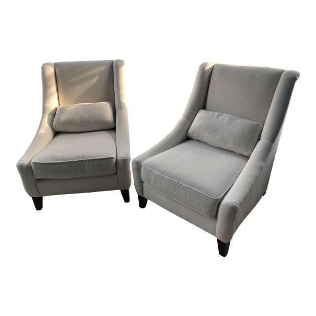 Two Mitchell Gold + Bob Williams Marlena Accent Chairs For Sale