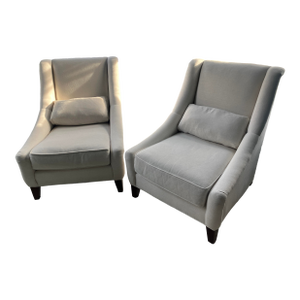 Two Mitchell Gold + Bob Williams Marlena Accent Chairs