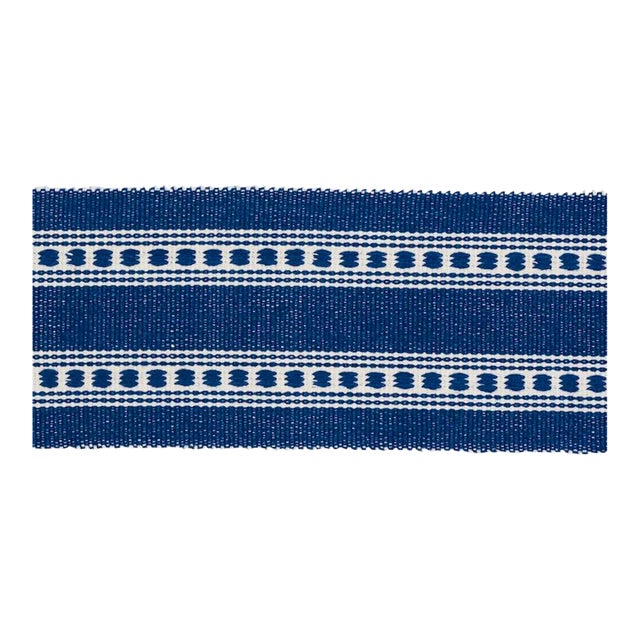 Sample - Schumacher Lubeck Tape in Navy For Sale