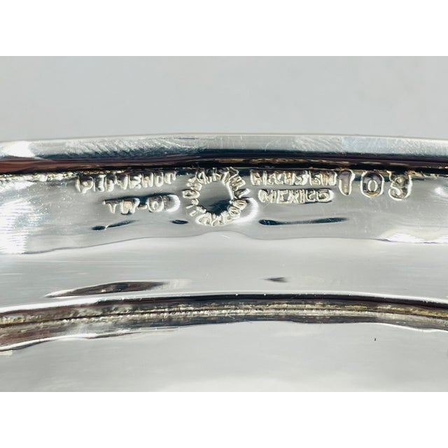 1970s Los Castillo Taxco Pelican Creamer, Sugar & Serving Tray, Mexican Silversmithing - 3pcs For Sale - Image 18 of 18