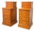 Antique Satinwood Bedside Chests, 1890, Set of 2 For Sale