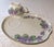 White 1960s Hand Painted Porcelain Tea/Coffee Dessert Set of 8 - 16 pcs For Sale - Image 8 of 10