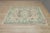 1950s Asian Vintage Floral Desing Natural Wool Oushak Area Rug For Sale - Image 4 of 13