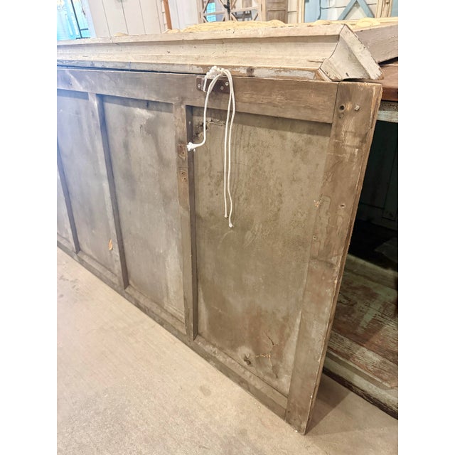 Brown Large Vintage French Coiffeur Trade Sign For Sale - Image 8 of 10